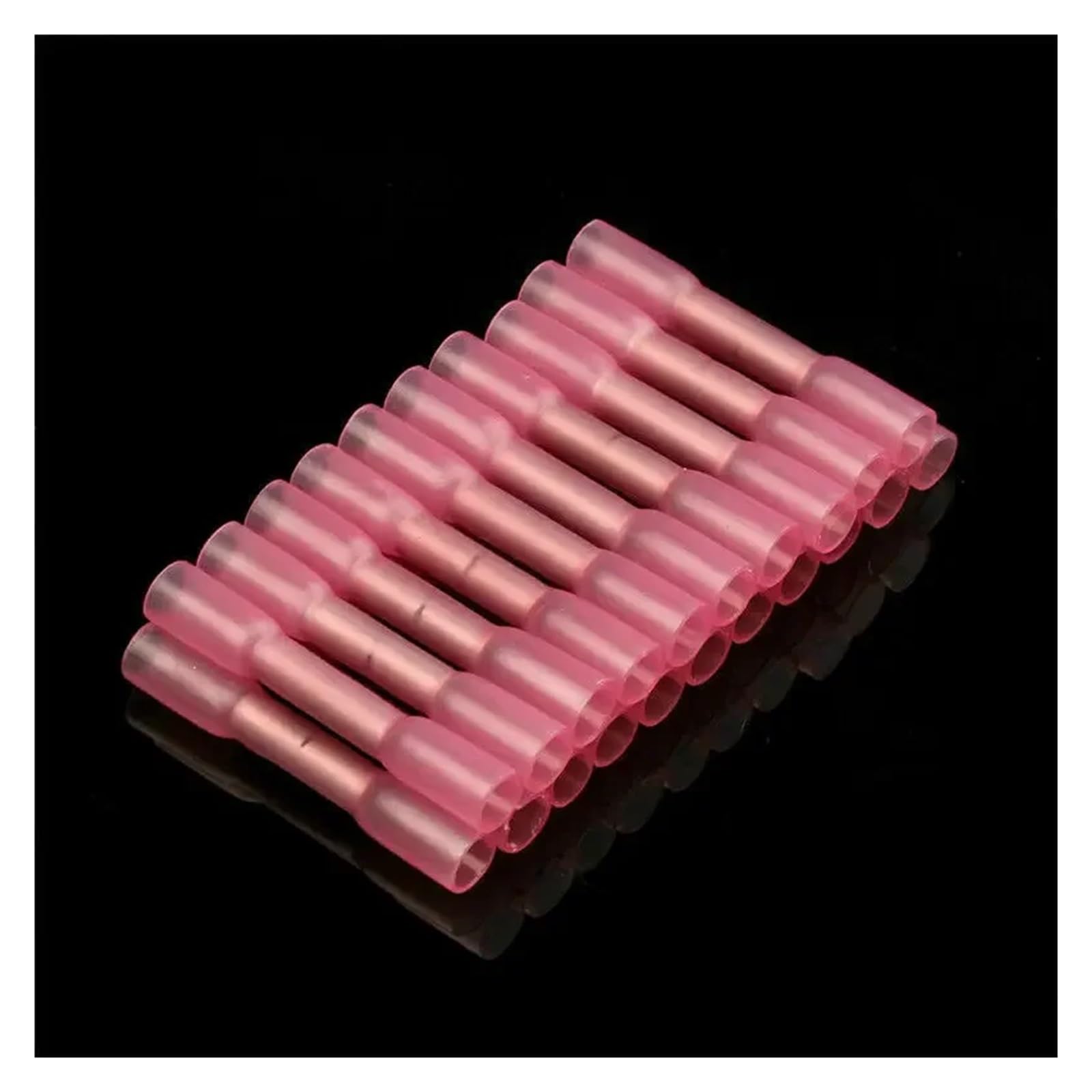 ICXLPMC 300PCS Insulated Heat Shrink Connectors Terminals Seal Butt Electrical Wire Crimp Terminals 22-18 AWG