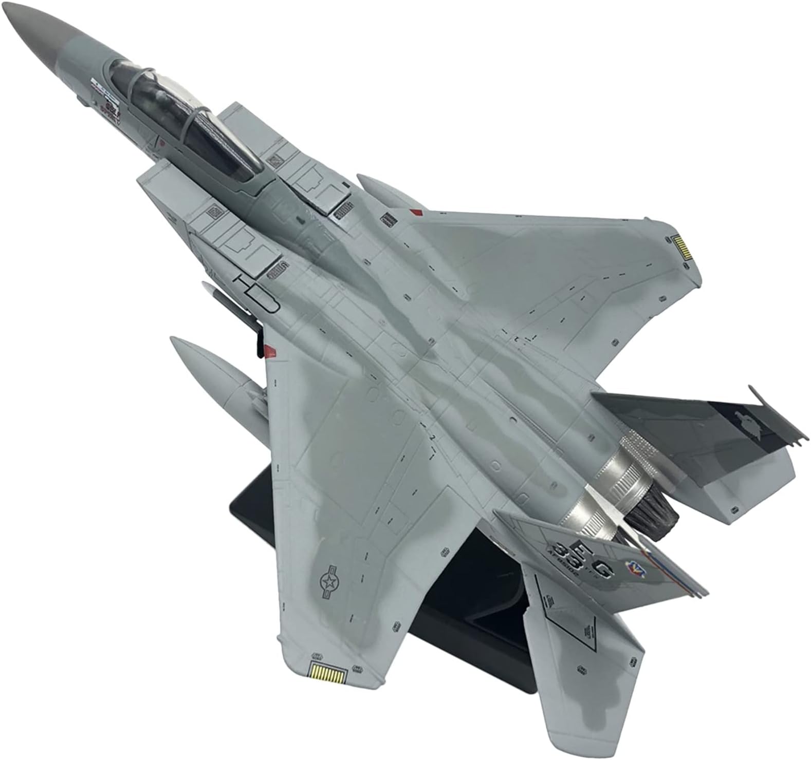 1/100 Scale Diecast Airplanes F15 Eagle American Navy Airplanes Model for Collection Gift Room Decor
