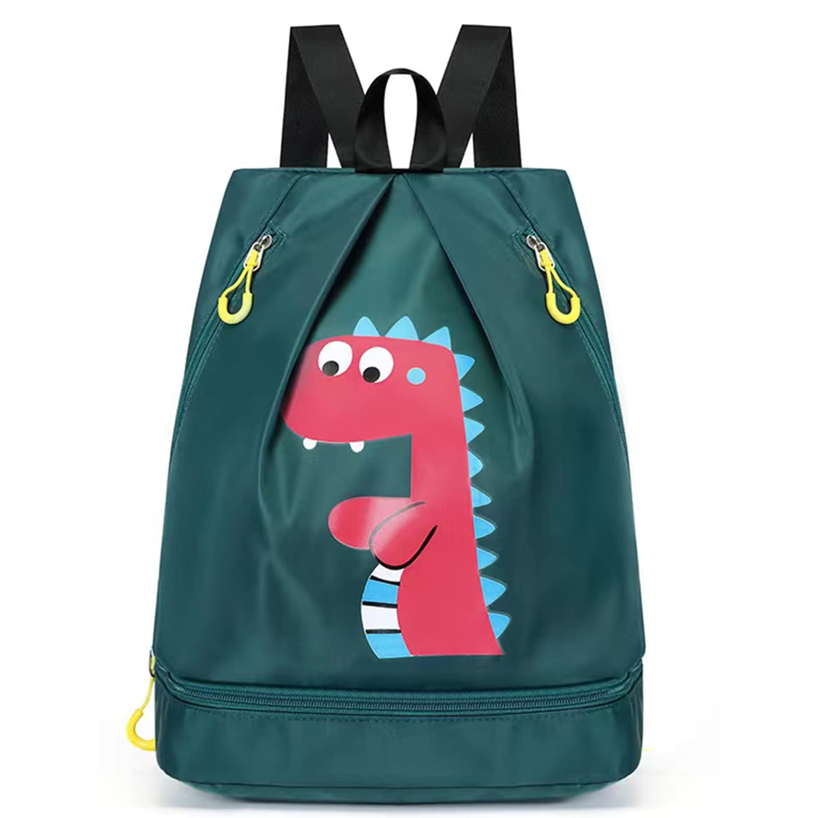 Swimming Backpack for Kids, Dry and Wet Separation Pool Bag Portable Waterproof Backpack for Camping Gym Sports Beach Pool Gear Bag