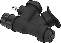 Vista 1 de Scuba Choice Scuba Diving Universal BCD 45-Degree Oral Power Inflator - Compatible with 1" Flex Hose - Easy Replacement - Durable Design (Black)