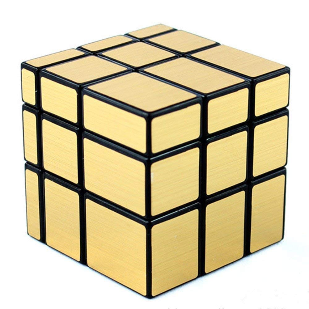 Enorme™ High Speed Stickerless 3x3x3 Golden Mirror Magic Puzzle Cube (B08KS479ZQ) Amazon Price History, Amazon Price Tracker