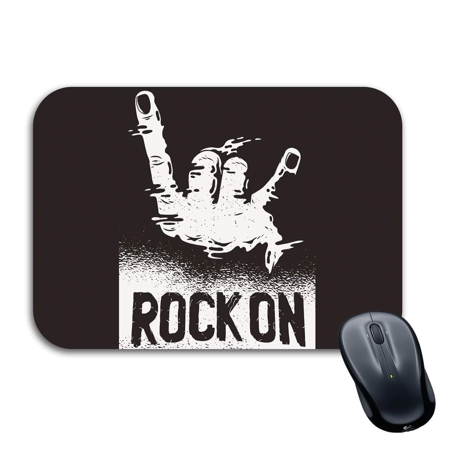 Tinywalk Mousepad for Music Class Waterproof Foldable Mouse Pad with Nonslip Base for Laptop & Desktop Mouse Landscape (7.5X9) inch