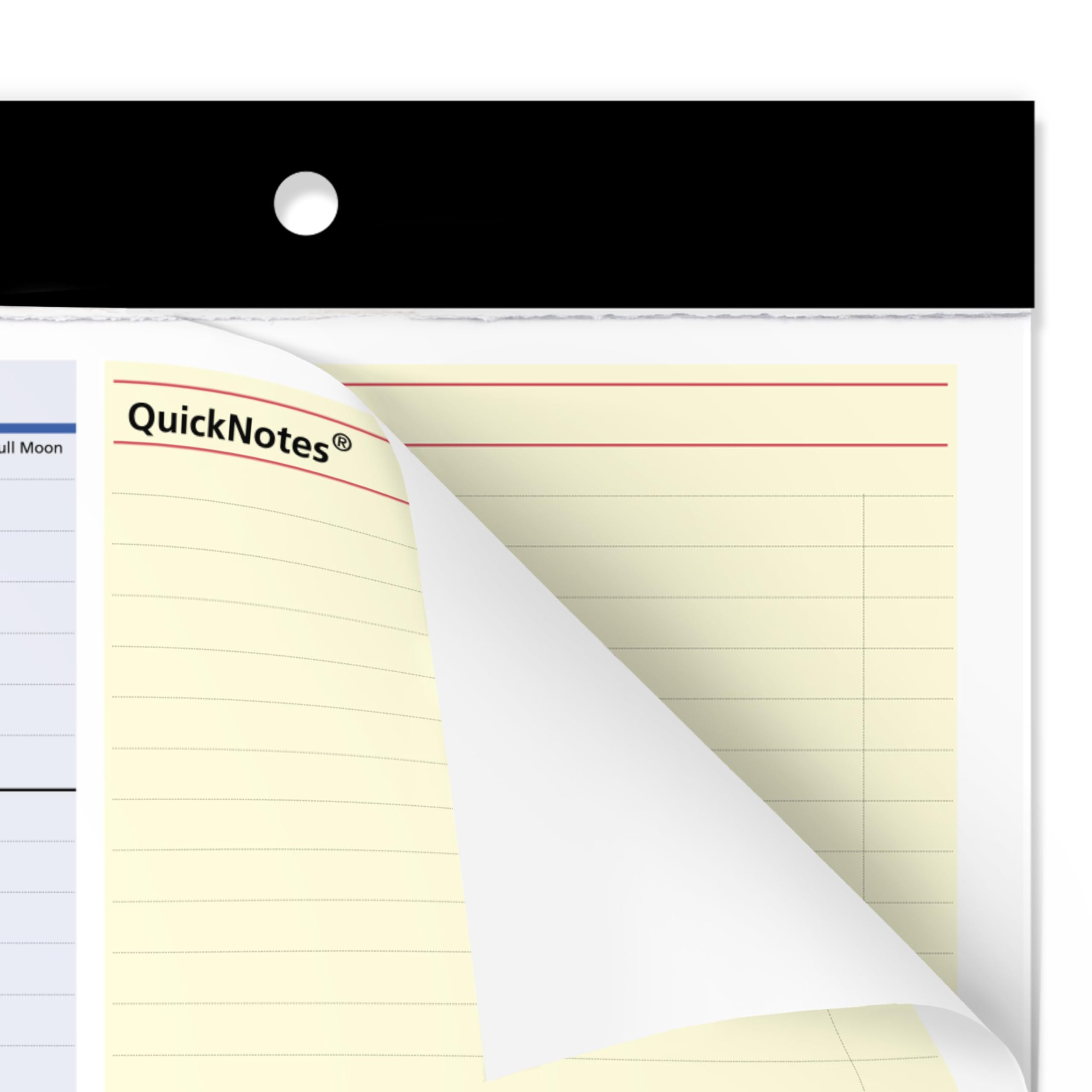 AT-A-GLANCE SK7100026 Schreibtischkalender, monatliche Schreibtischunterlage, 45,7 x 27,9 cm, kompakt, QuickNotes