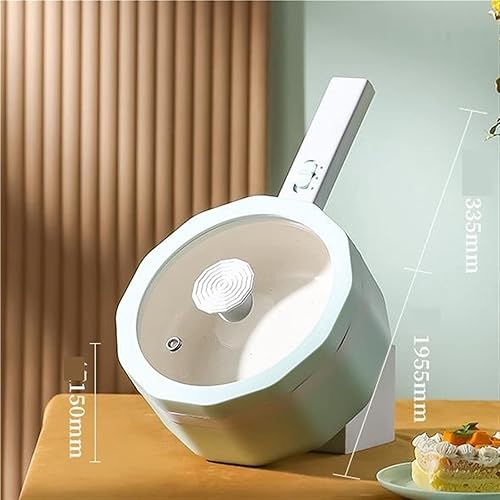 Miniatura 4 de IEASE tg - Olla eléctrica para el hogar multiusos pequeña olla de cocción de fideos al vapor olla de cocina eléctrica de pequeña potencia