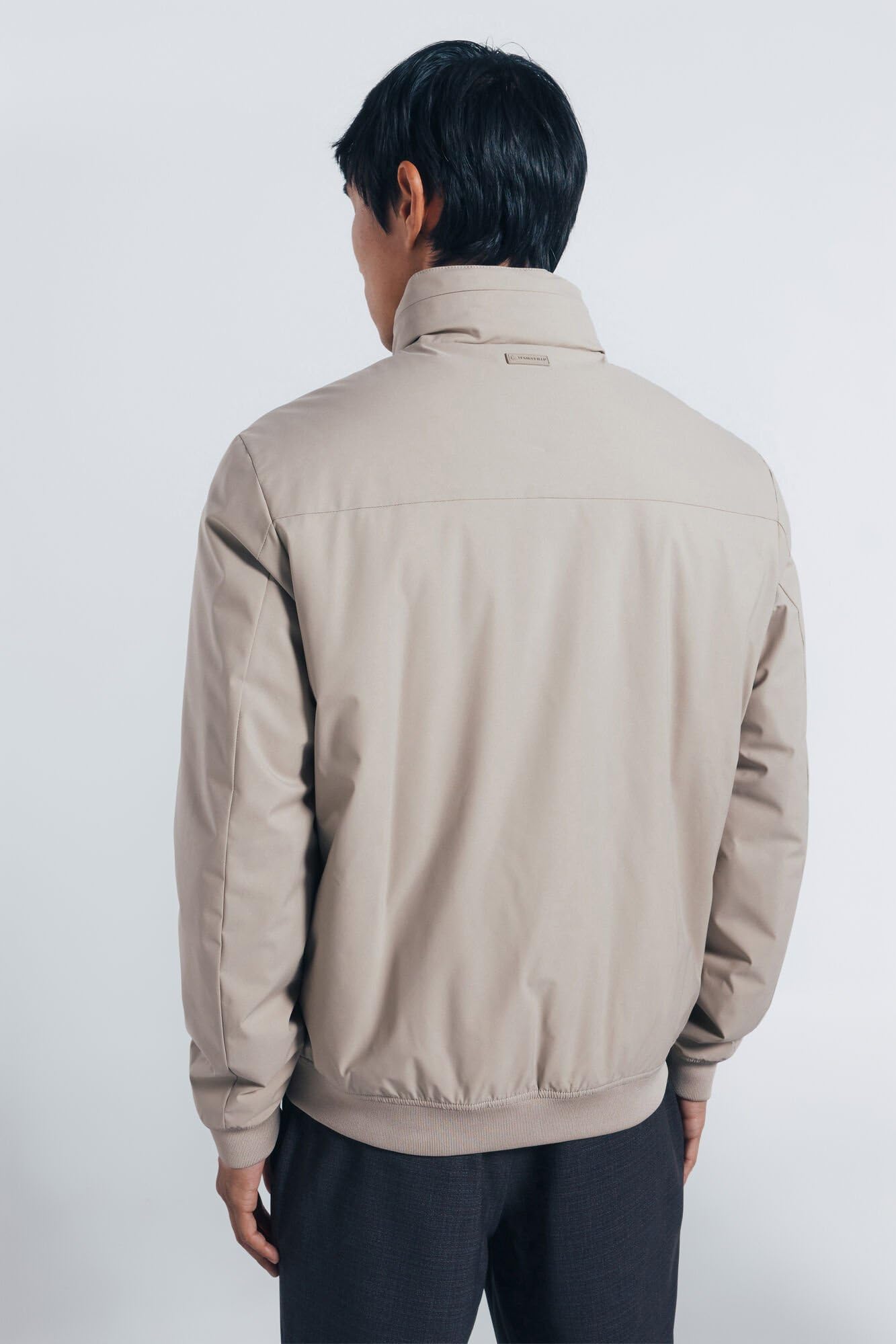 SPRINGFIELD Smart Puffed Funnel Technical Jacket With Hidden Hoodie On Neck. Chaqueta Abolojada Hombre