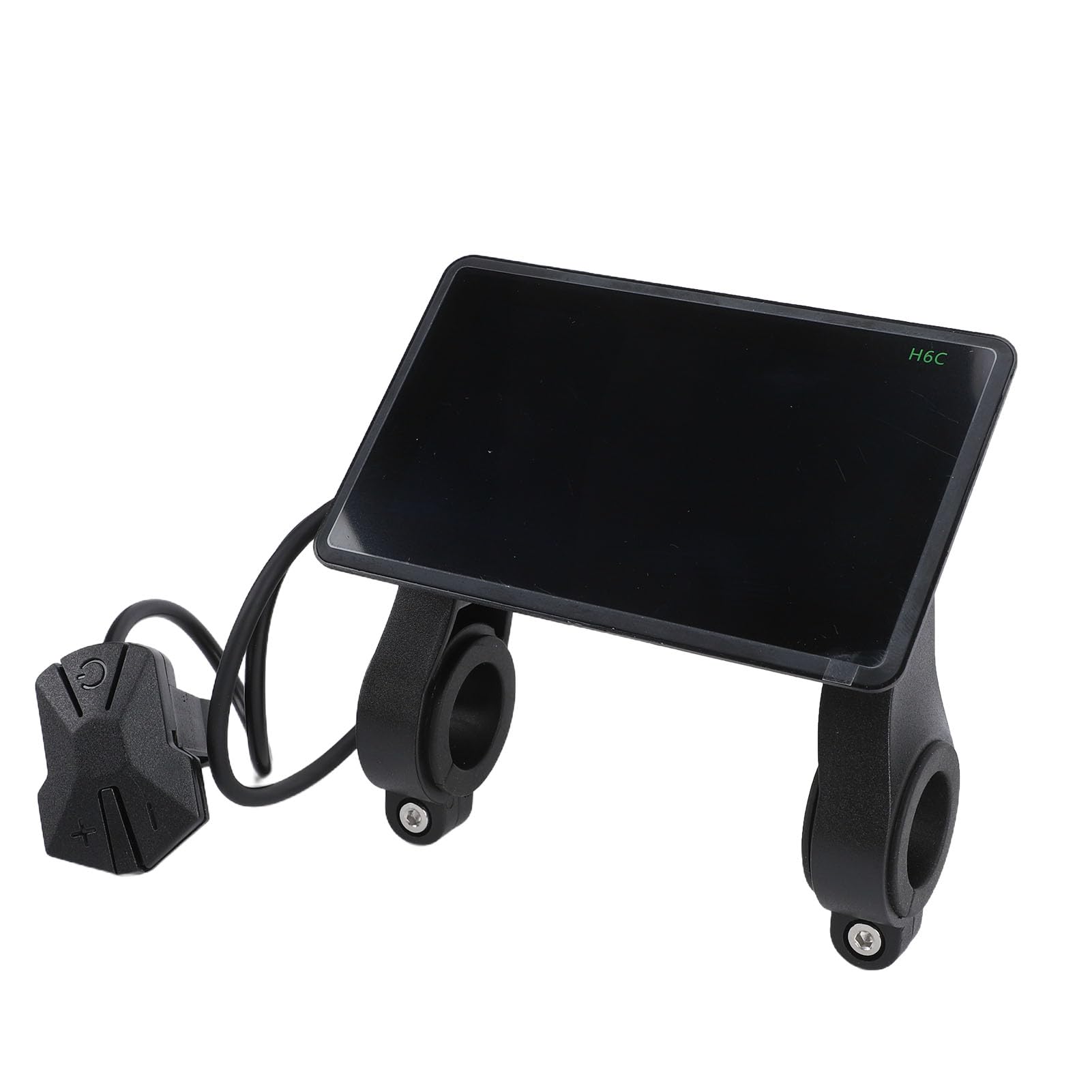 Generic Misuratore Display LCD per Bici Elettrica Resistente All'acqua con compatibilità Universale per Mountain Bike e Pendolarismo Materiale ABS