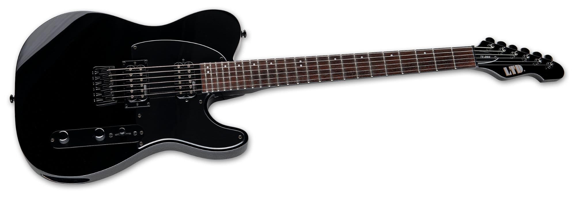 Amazon | ESP LTD TE-200 エレキギター - ブラック | エレキギター