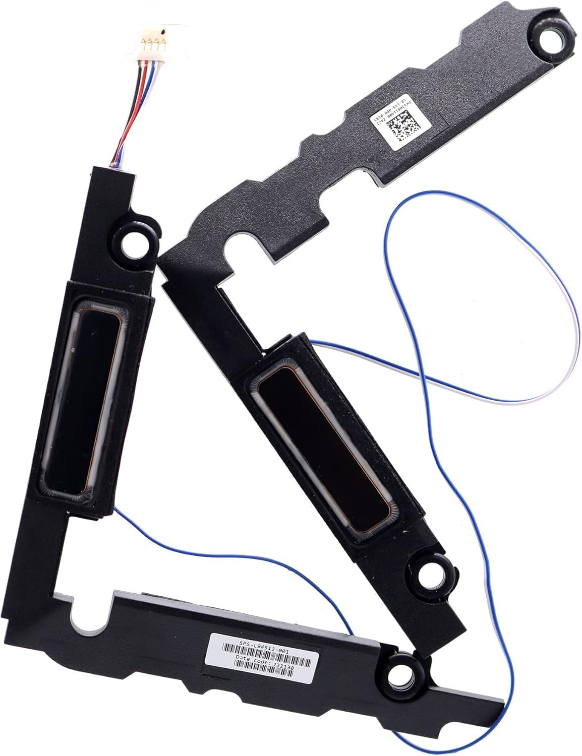 forida replacement internal left & right laptop speaker for hp x360 13-ay 13-bd 13z-ay000 tpn-c143 13-ay1001ns, l94513-001 pk230011400