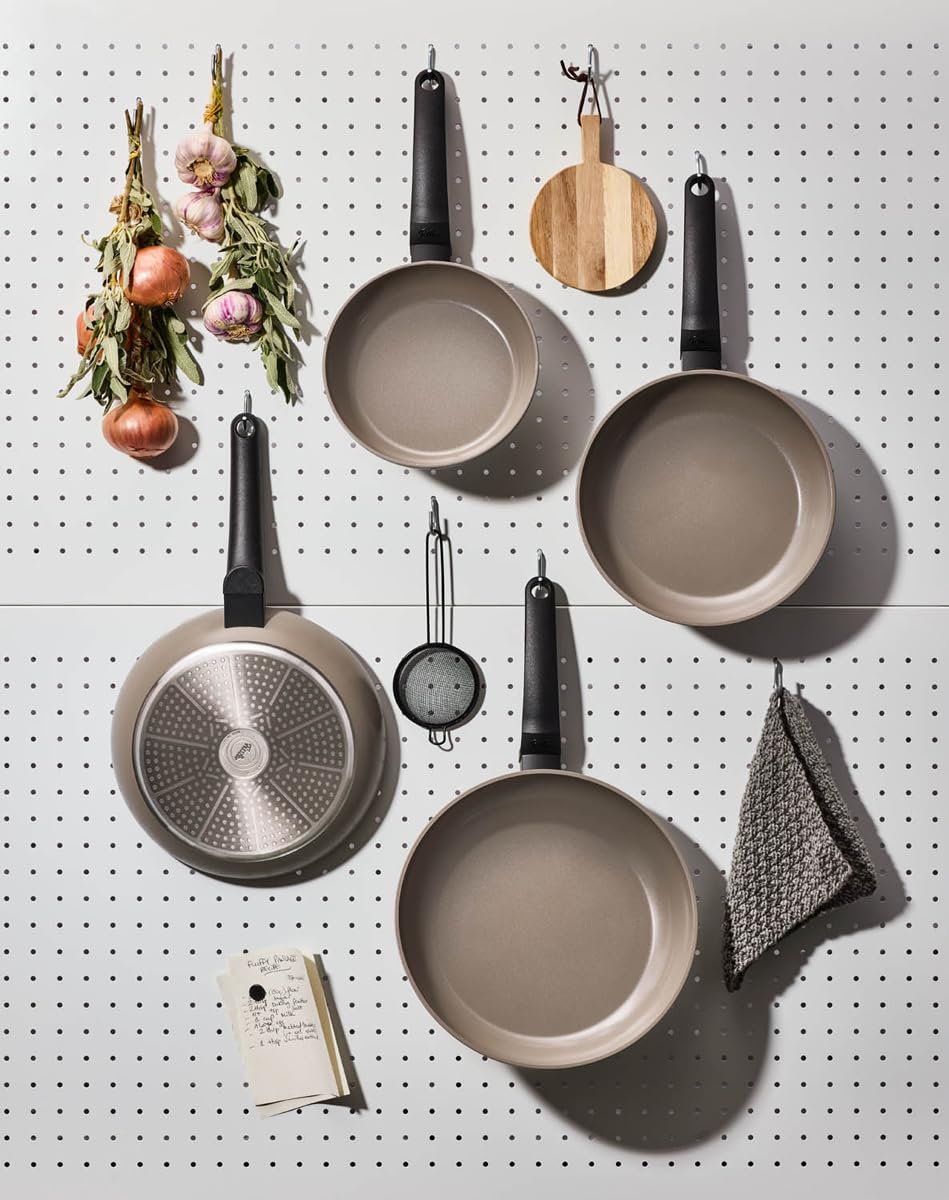 Fissler Ceratal® Evo Classic Pfanne (26 cm, Warmgrau) – Made in Germany, Keramikpfanne hergestellt ohne PFAS/PTFE, CookStar® Boden, Induktion