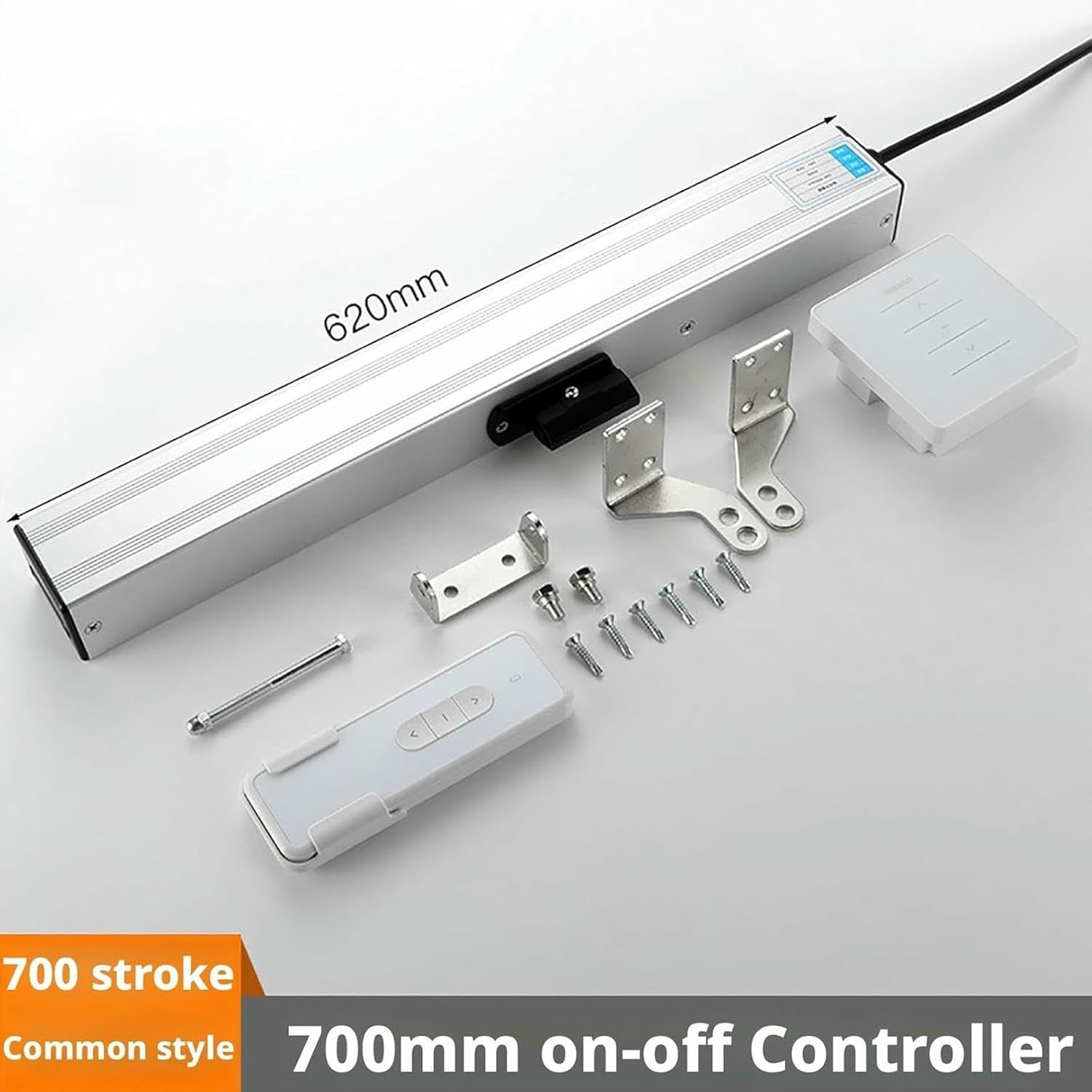 24V Electric Chain Window Opener Actuator for Skylights & Greenhouses - 700mm Automated Window Opener for Easy Ventilation & Temperature Control