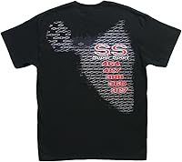 Vista 1 de SS Super Sport Camiseta Negra: Chevy Camaro Chevelle Nova Monte Carlo