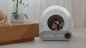 MIAOW Banheiro Inteligente e Automático para Gatos Bivolt