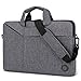 Produktbild BRINCH Laptop Tasche 15.6 Zoll Aktentasche Herren/Damen Leicht umhängetaschen Business Schutertasche Laptop Schutzhülle kompatibel mit Notebook Laptop für Geschäft Büro Schule,Dunkel Grau