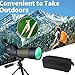 Gosky 20-60x60 HD Spotting Scope with Tripod, Carrying Bag and Scope Phone Adapter - BAK4 45 Degree Angled Spotter Scope Bird Watching Wildlife Scenery