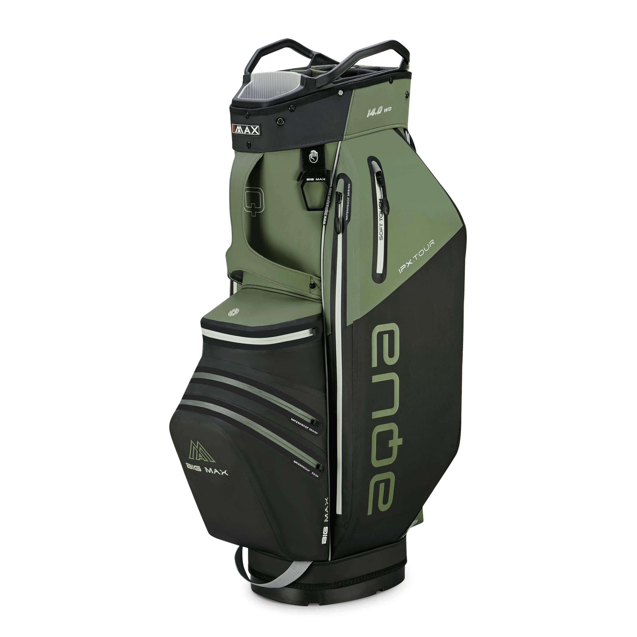 Big Max Aqua IPX Tour Cartbag grün/schwarz