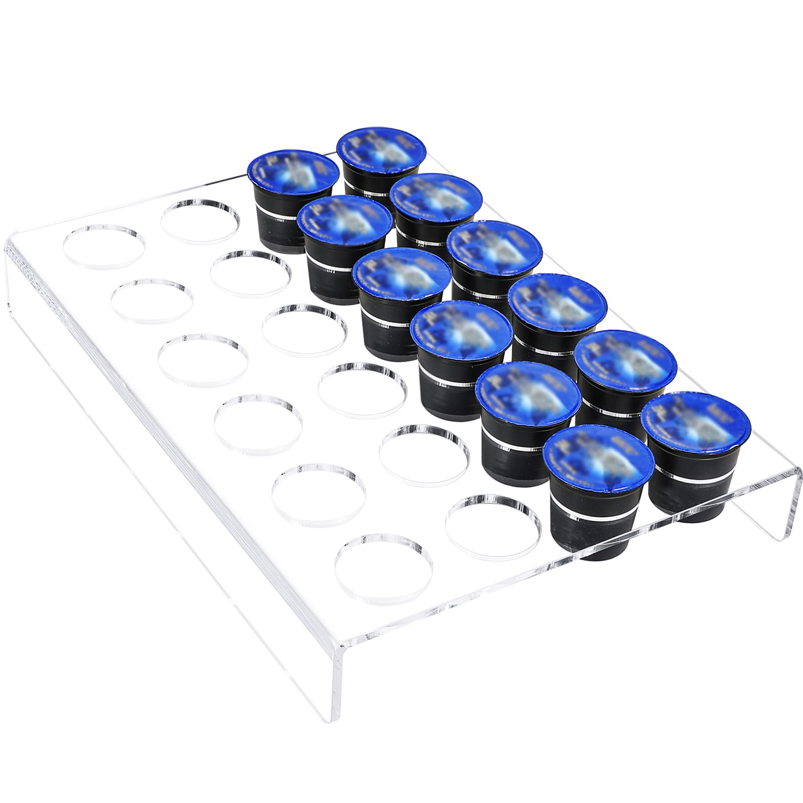 Rangement dosettes de café en acrylique pour une cuisine moderne et organisée