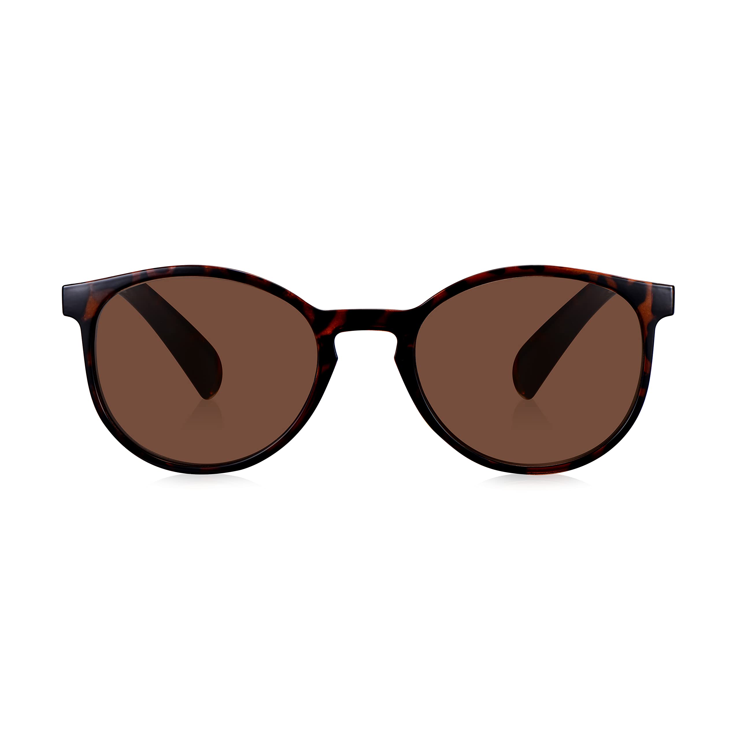 Reading Glasses +1 to +3.5 Tinted Reading Sunglasses in Tortoiseshell & Black