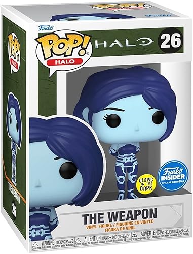 Miniatura 4 de Funko POP!  Halo Infinite The Weapon #026 Figura de vinilo exclusiva que brilla en la oscuridad