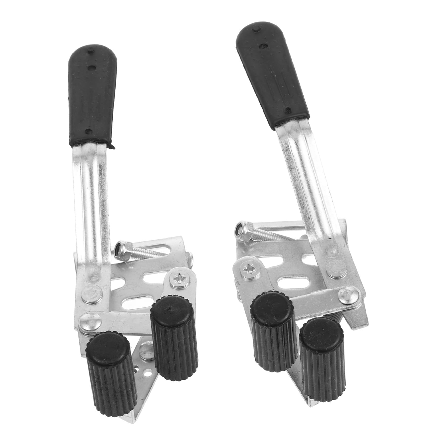 2piezas Frenos Para Sillas De Ruedas Accesorios De Freno De Mano Con Montaje Lateral Repuestos Prácticos Y Duraderos Para Sillas De Ruedas Fácil Instalación Y Diseño Conveniente