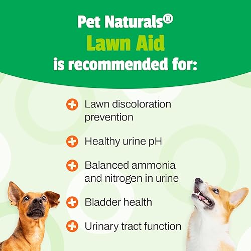Miniatura 4 de Pet Naturals Lawn Aid - Neutralizador de orina para perros para césped, 60 masticables con sabor a pollo, golosinas saludables para el equilibrio