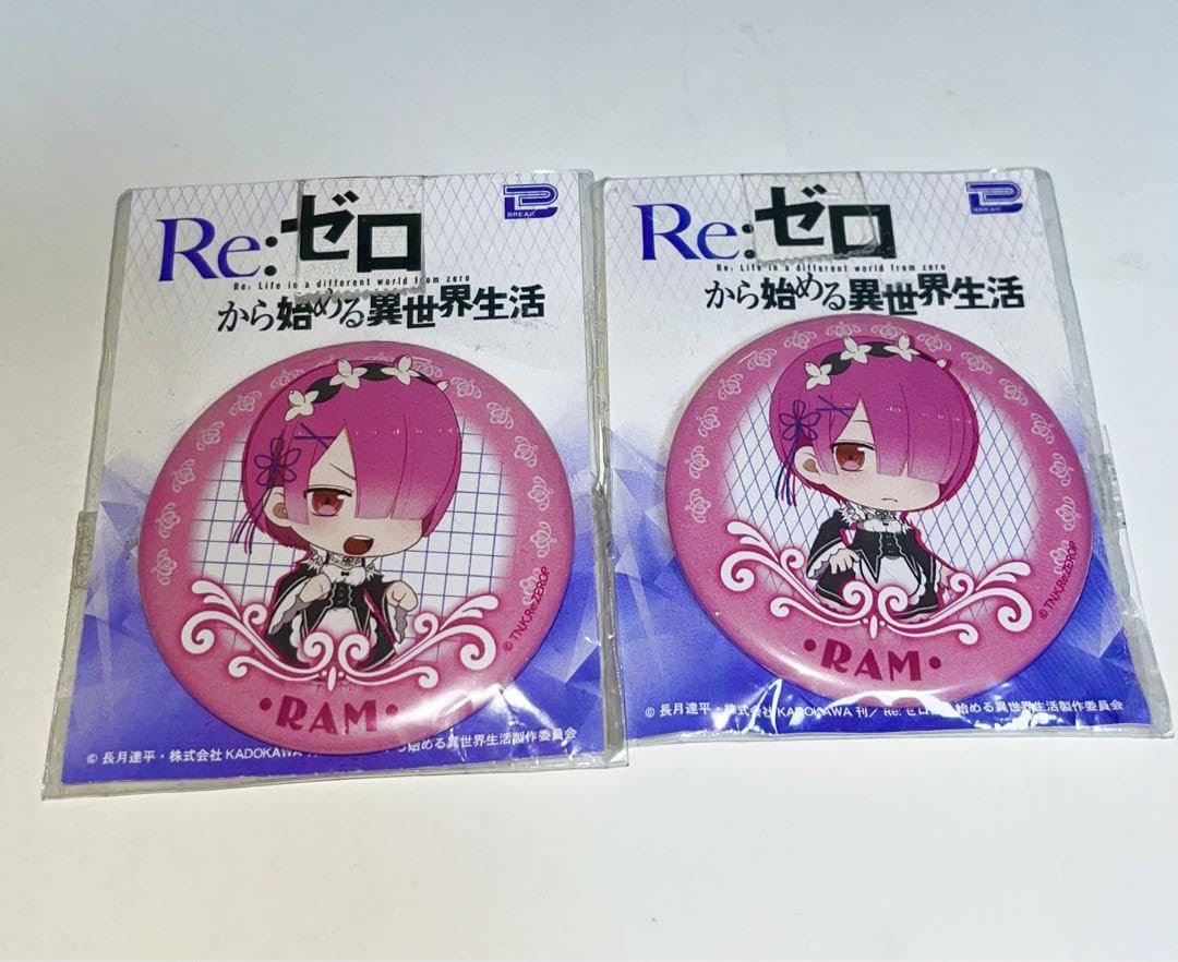 Amazon.co.jp: リゼロ reゼロから始める異世界生活 ラム 缶バッジ ram