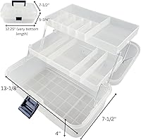 Vista 5 de Caja de almacenamiento escalonada con 3 estantes