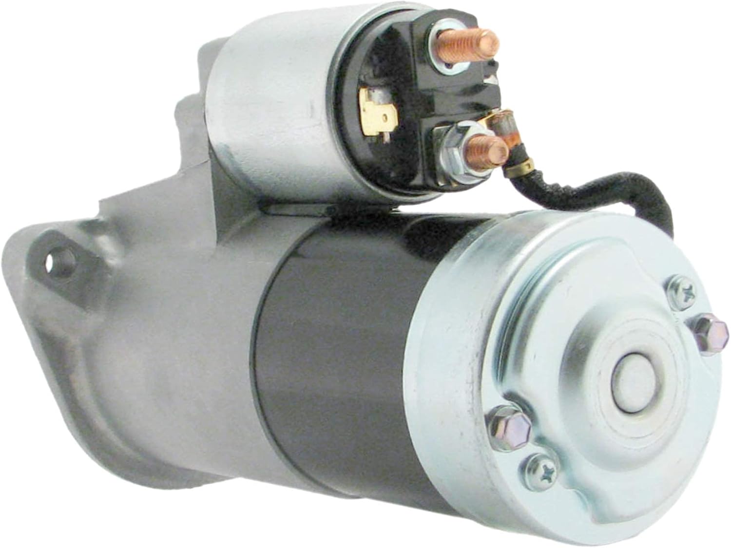 New 12 Volt Starter for Case Excavator CX17B Mitsubishi L3E-W231KBS 2007 2008 2009 2010 2011 2012 2013 Replaces but Does not Look Exactly The Same M1T68381 30L66-10500 30L66-10600 VA30L6610500 S-8042