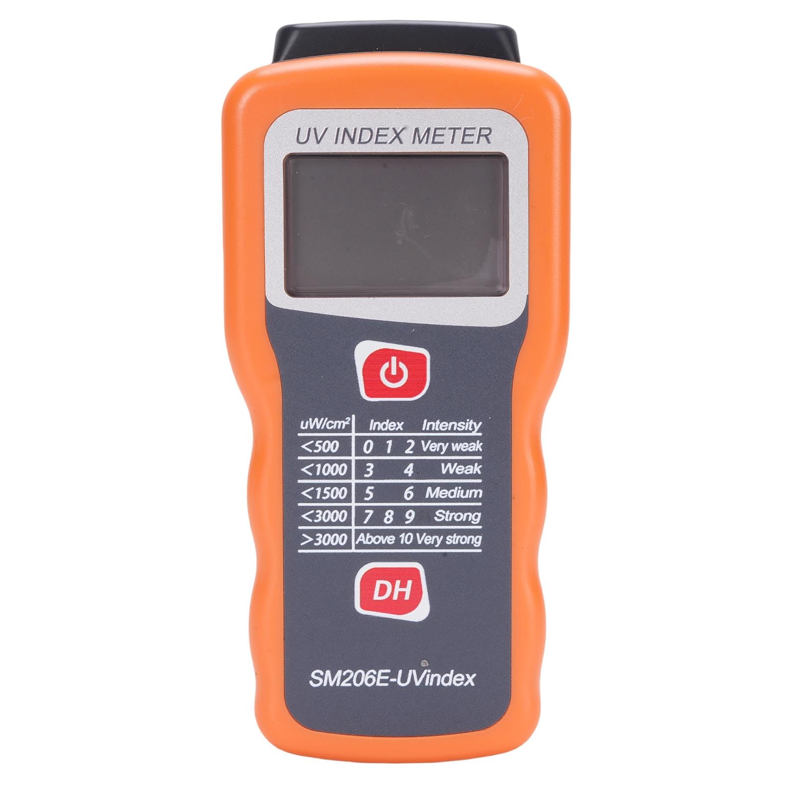 Generic Medidor de Resistencia a la Radiación Solar con Hold de Datos, Tester de Energía Solar para Física Meteorología de óptica con Probador de Medición de Energía de Luz Solar