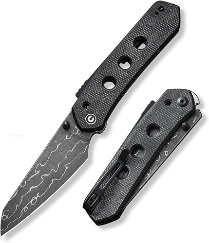 Miniatura 9 de CIVIVI Vision FG - Cuchillo de bolsillo para EDC, Superlock plegable con mango de 3.54 pulgadas Inversa Tanto Nitro-V Blade G-10, regalo ideal