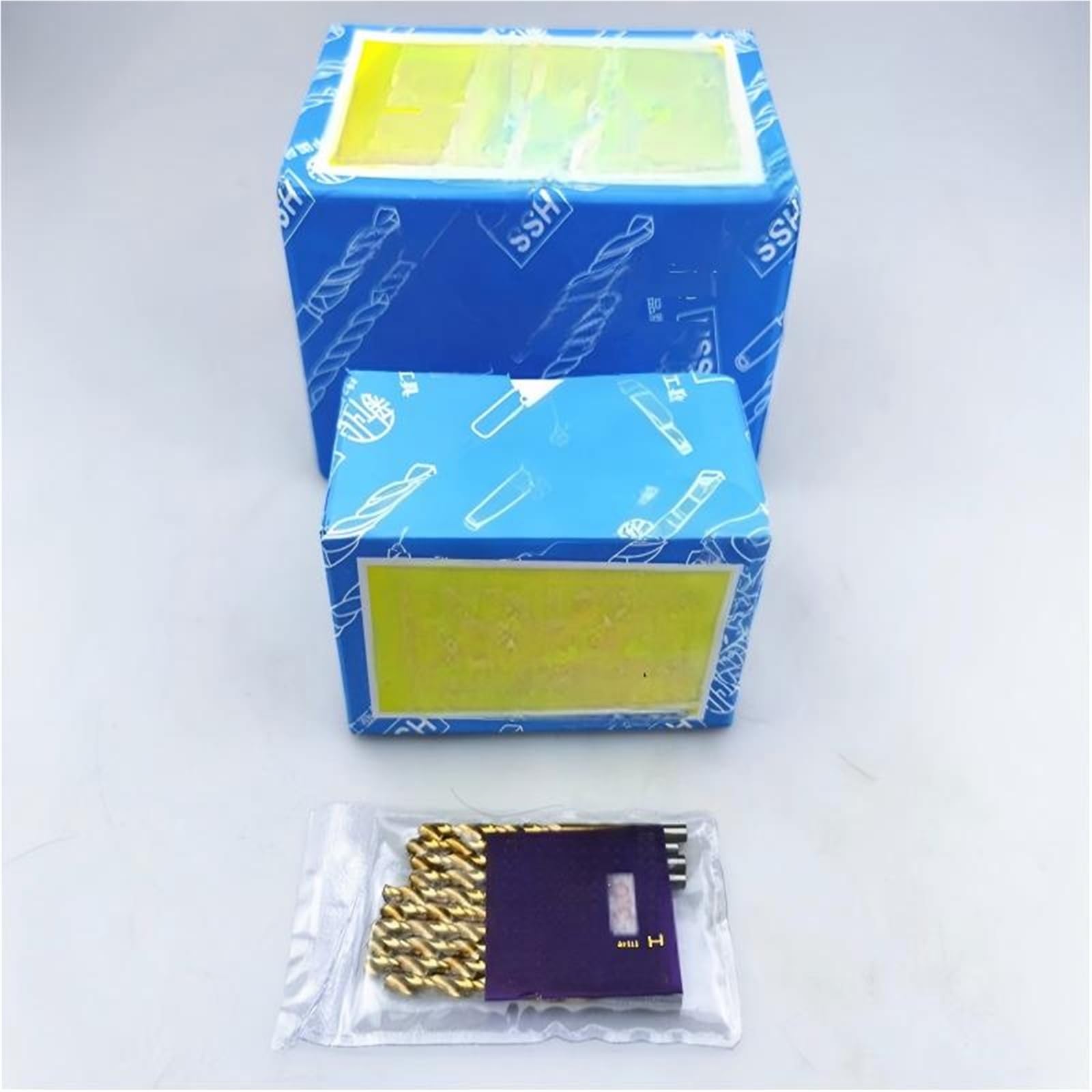 Set di punte da trapano rivestite 1 pezzo | Punta da trapano a cambio rapido for metallo, legno, plastica(19mm)