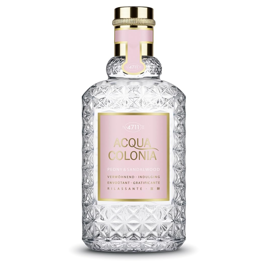 4711 Acqua Colonia - Peony and Sandalwood by Muelhens for Unisex - 3.4 oz EDC Spray