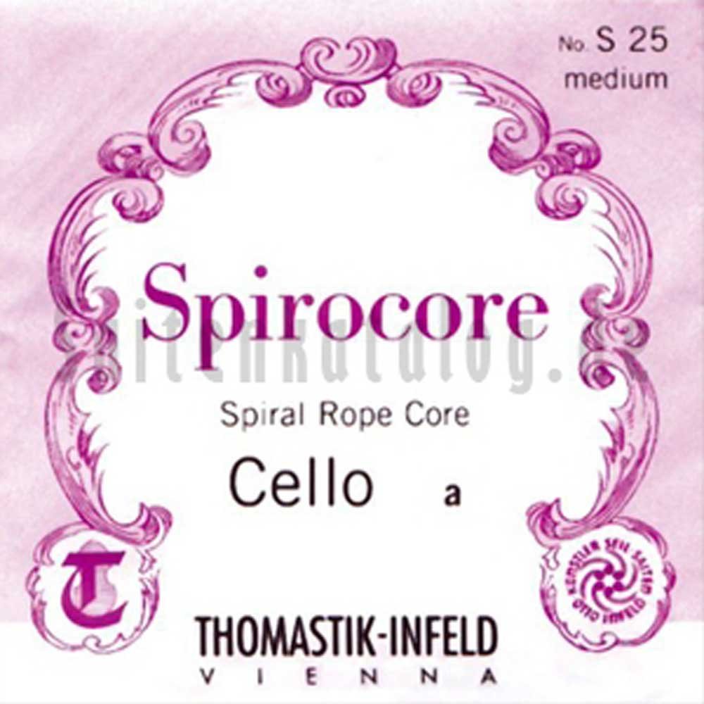 THOMASTIK SPIROCORE 1/2 CELLO SATZ S789 Cellos Cello Saiten