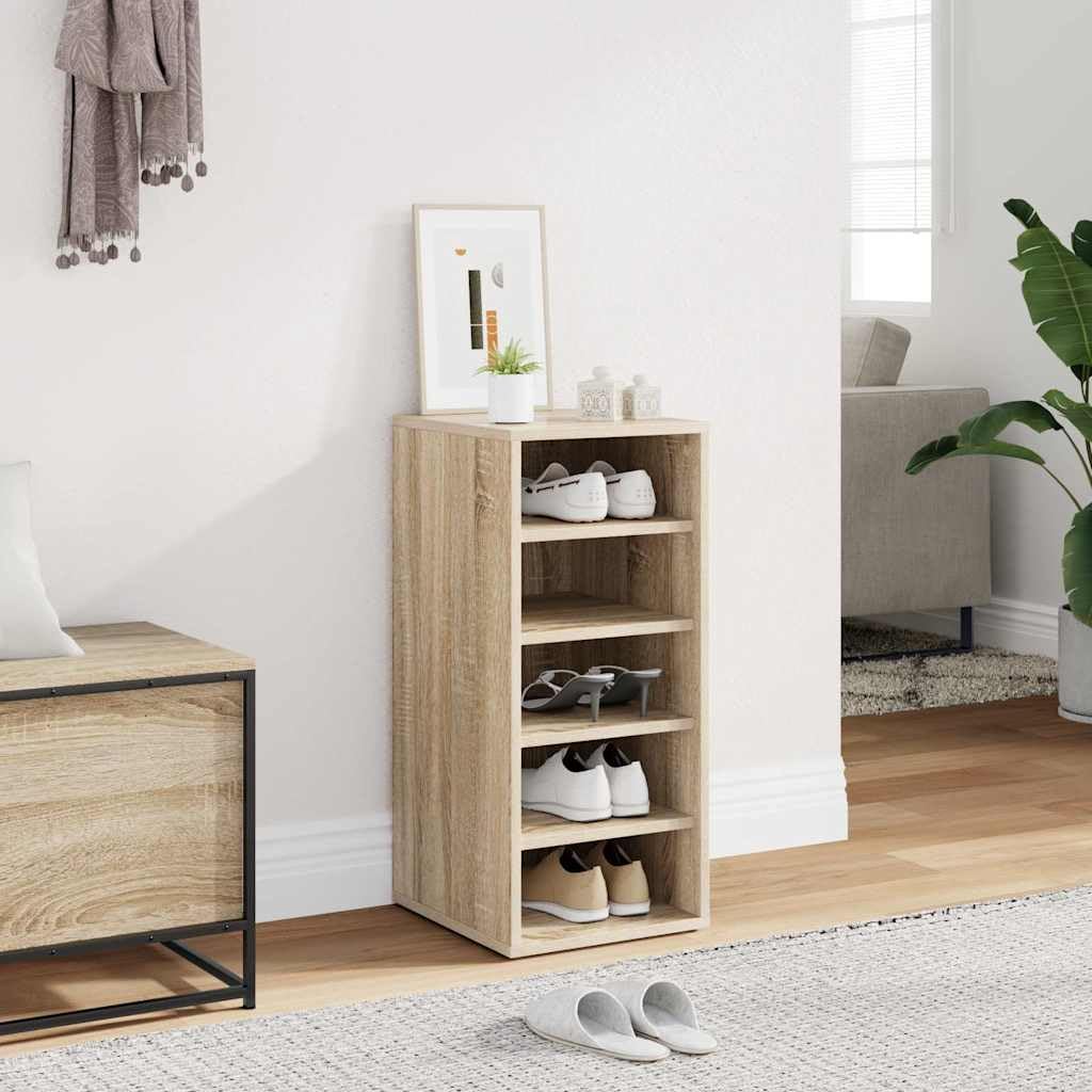 Schuhschrank Dub Sonoma, 31,5 x 35 x 70 cm, Verbundholz 5