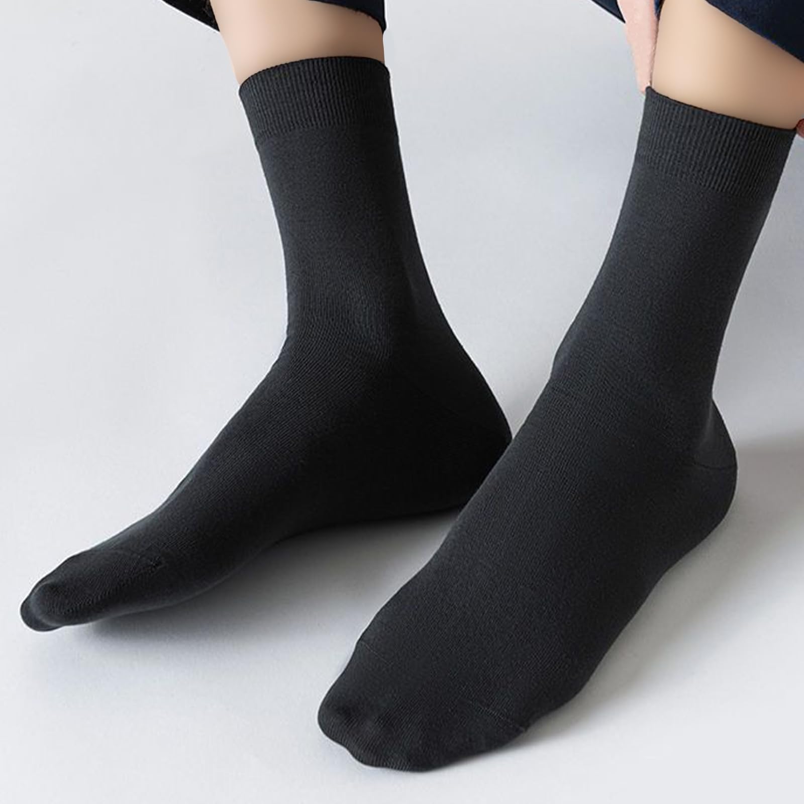 Wamicu Calzini Uomo E Donna, 5 Paia Calzini Donna Cotone, Ottima Qualità Di Cotone Calzini Unisex, Confortevoli E Traspirante Calze Running