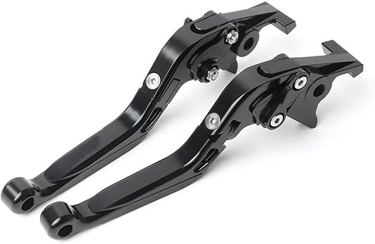 Clutch Brake Lever Set for YZFR15 for YZF R15 V2 for YZF-R15 2008-2012 2013 2014 2015 2016 Adjustable Folding Extendable Brake Clutch Lever Motorcycle Handle Brake Clutch LeverBlack