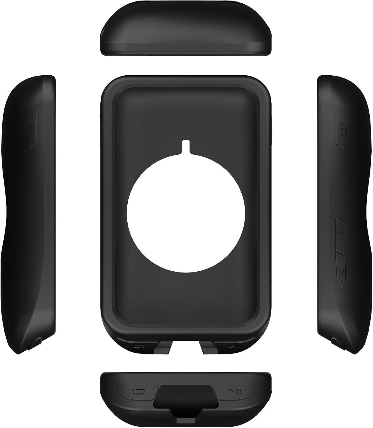[3-Pack] INNOSURE Premium Silicone Case & Tempered Glass Screen Protector for iGPSPORT iGS800 - Cycling GPS Computer Anti-Drop, Durable (Black) image 4