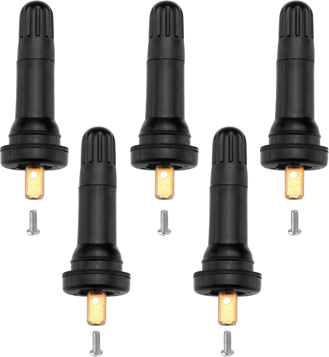 5PCS TPMS Valve Stem Kit GMC Valve Stems Tire Pressure Monitoring System Wheel Rims Valve Stem