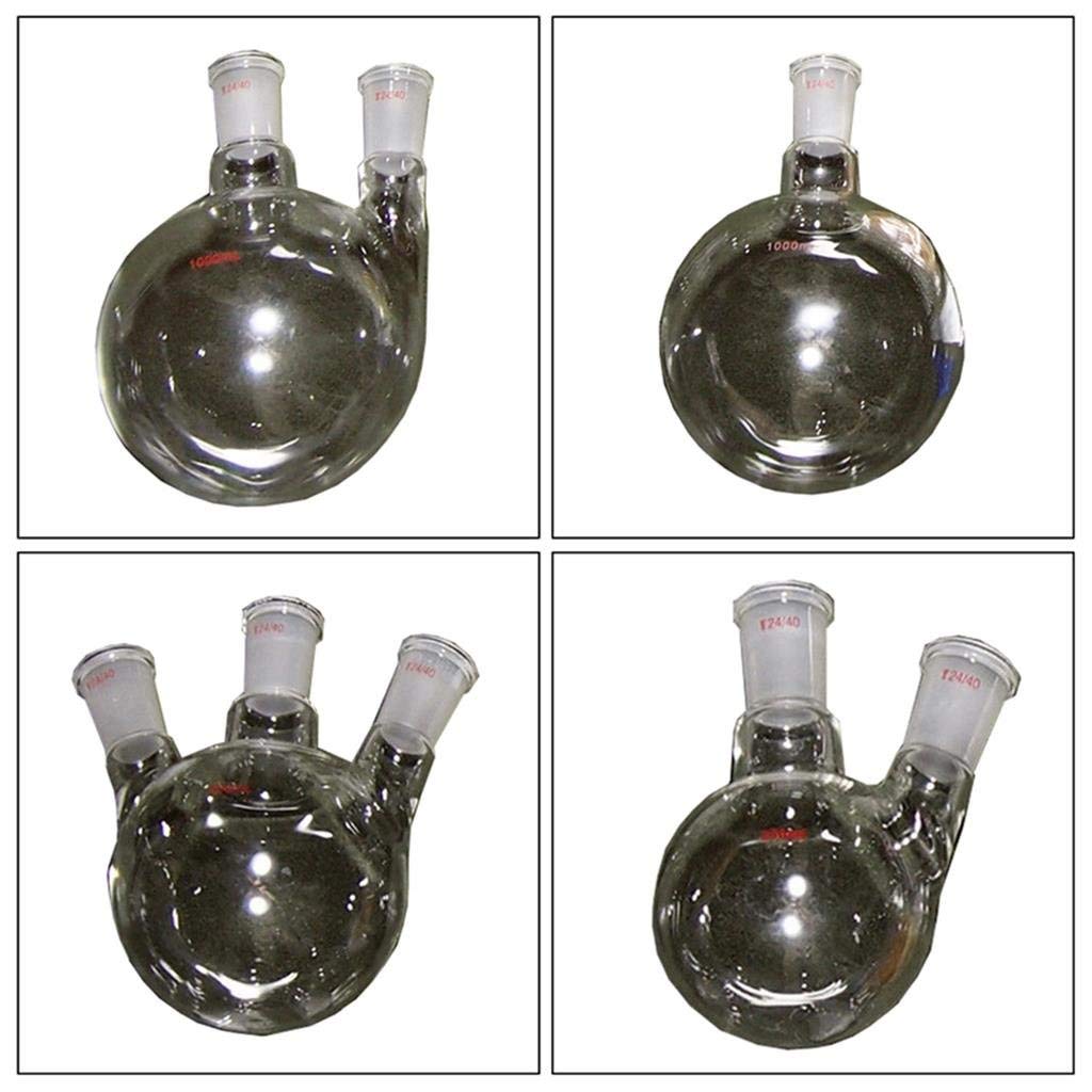 Labware Destillationsgerät für ätherische Öle, Hydrosol, Wasserdestillierer, Reiniger, Gläser-Set mit 24/40 Gelenk, 32 Stück