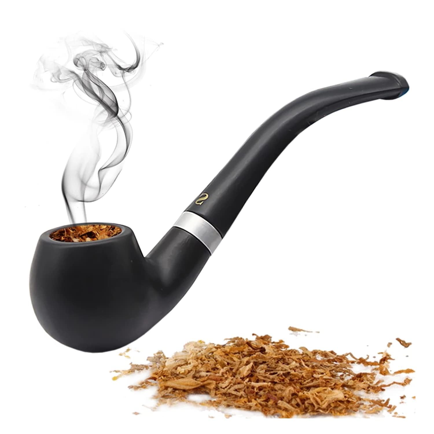 cigarette with pipe Black Smoking Pipe Tobacco