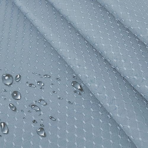 Jucfhy Jacquard Morrocan Rectangle Table Cloth Oil-Proof Spill-Proof And Water Resistance Tablecloth,Decorative Fabric Table Cover For Outdoor And Indoor Use,60 X 120 Inch,Shadow Blue #TOP1