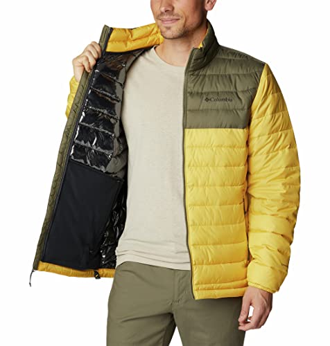 Image of Columbia Men Omni-Heat Reflective Powder Lite Hiking and Trekking Down Jacket