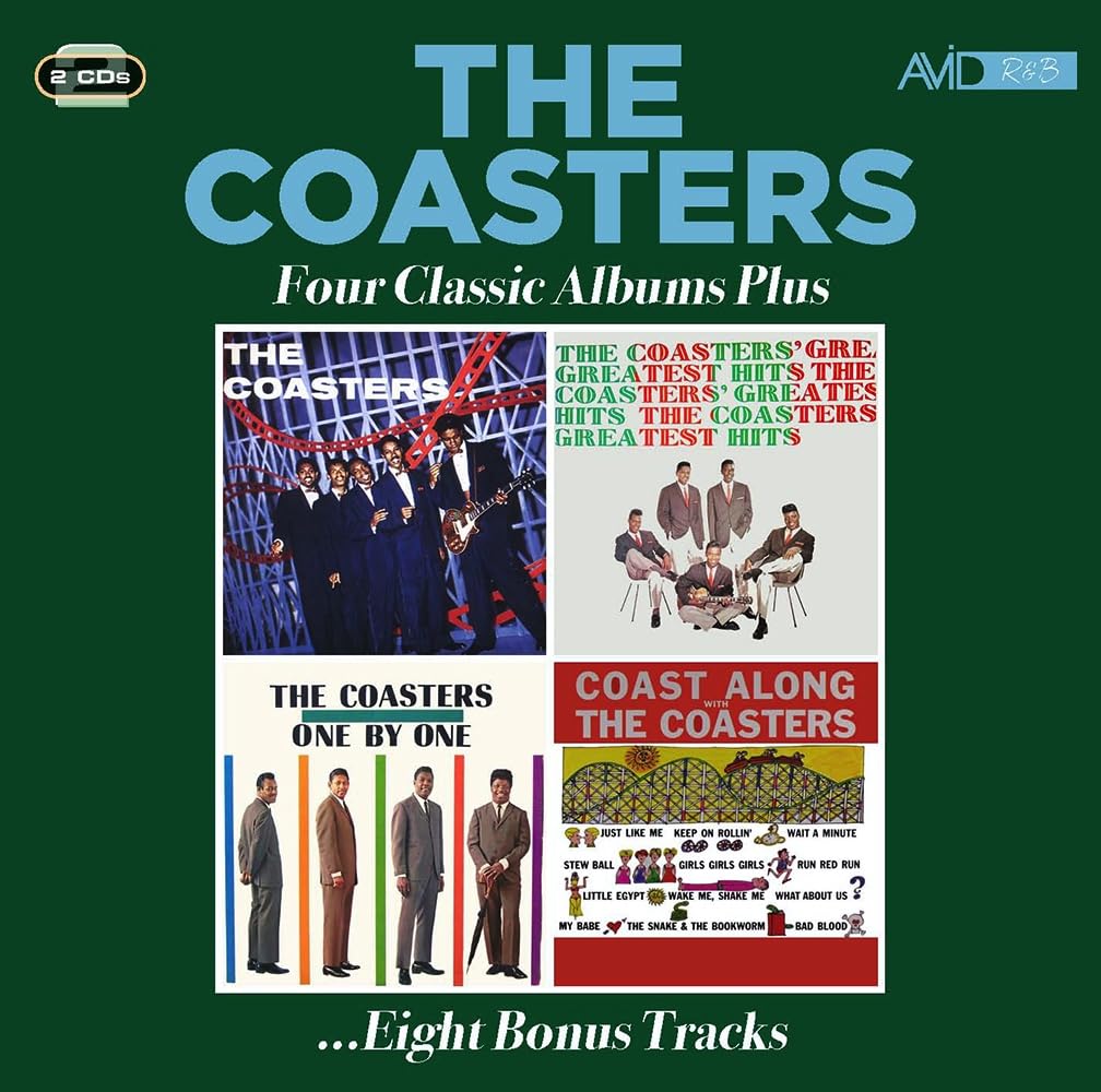 Coasters Four Classic Albums Plus ...eight Bonus Tracks double CD UK Avid