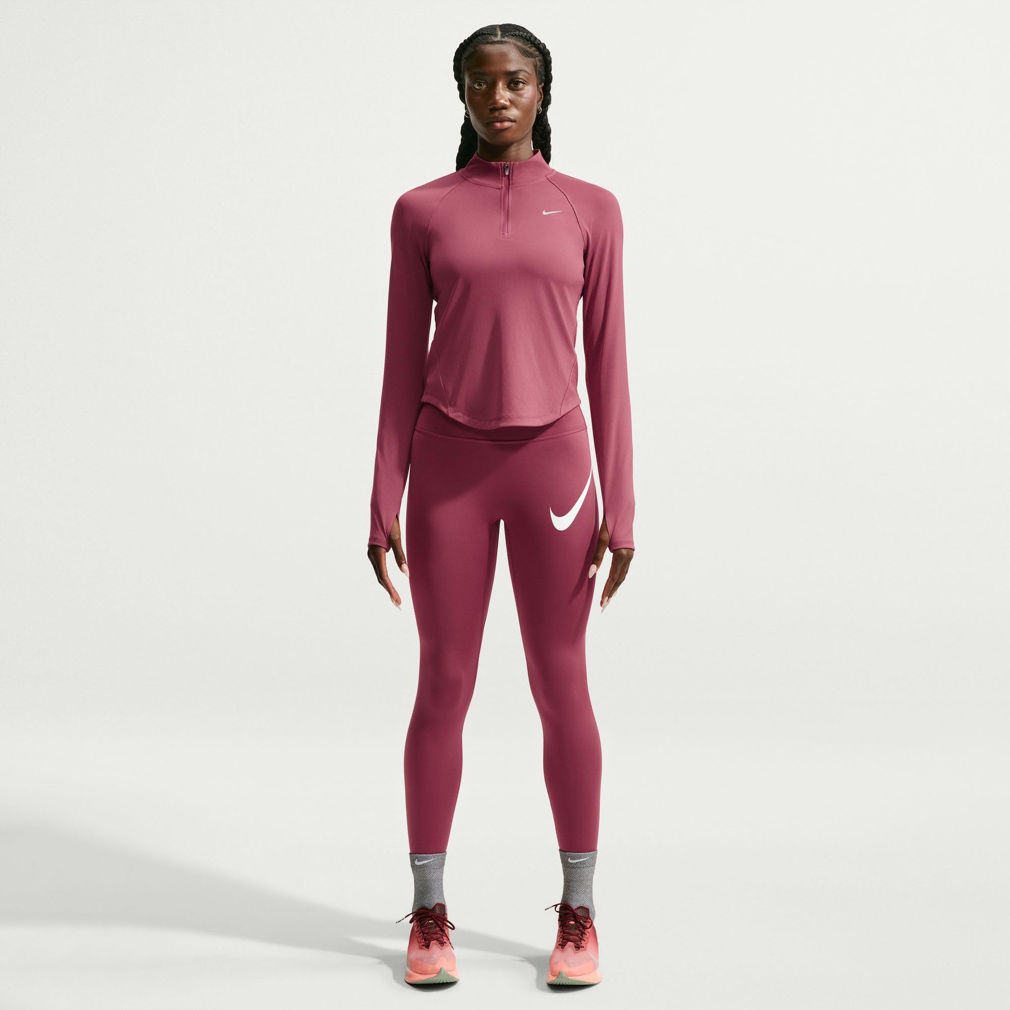 NIKE Tempo Df Hz Tp Pullover Donna (Pacco da 1)