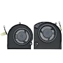 ZHAWULEEFB Replacement New CPU+GPU Cooling Fan for Dell Alienware 15 R3 R4 P69F Series EG75070S1-C270-S9A EG75070S1-C260-S9A DC5V 0.40A Fan gallery image