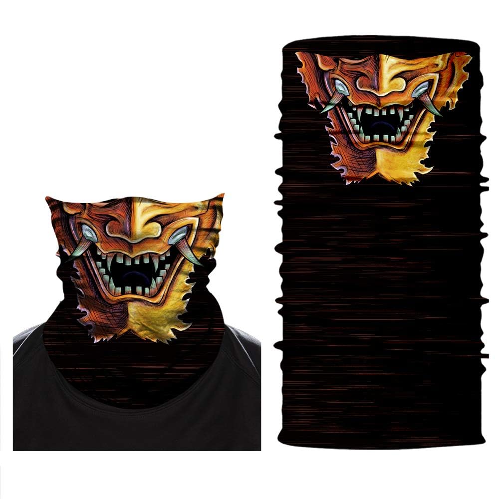 Bandana Tubolare Multiuso Con Stampa Teschio - Sciarpa, Fascia O Copricapo Per Sport E Festival (9 Pezzi) - Foto 7