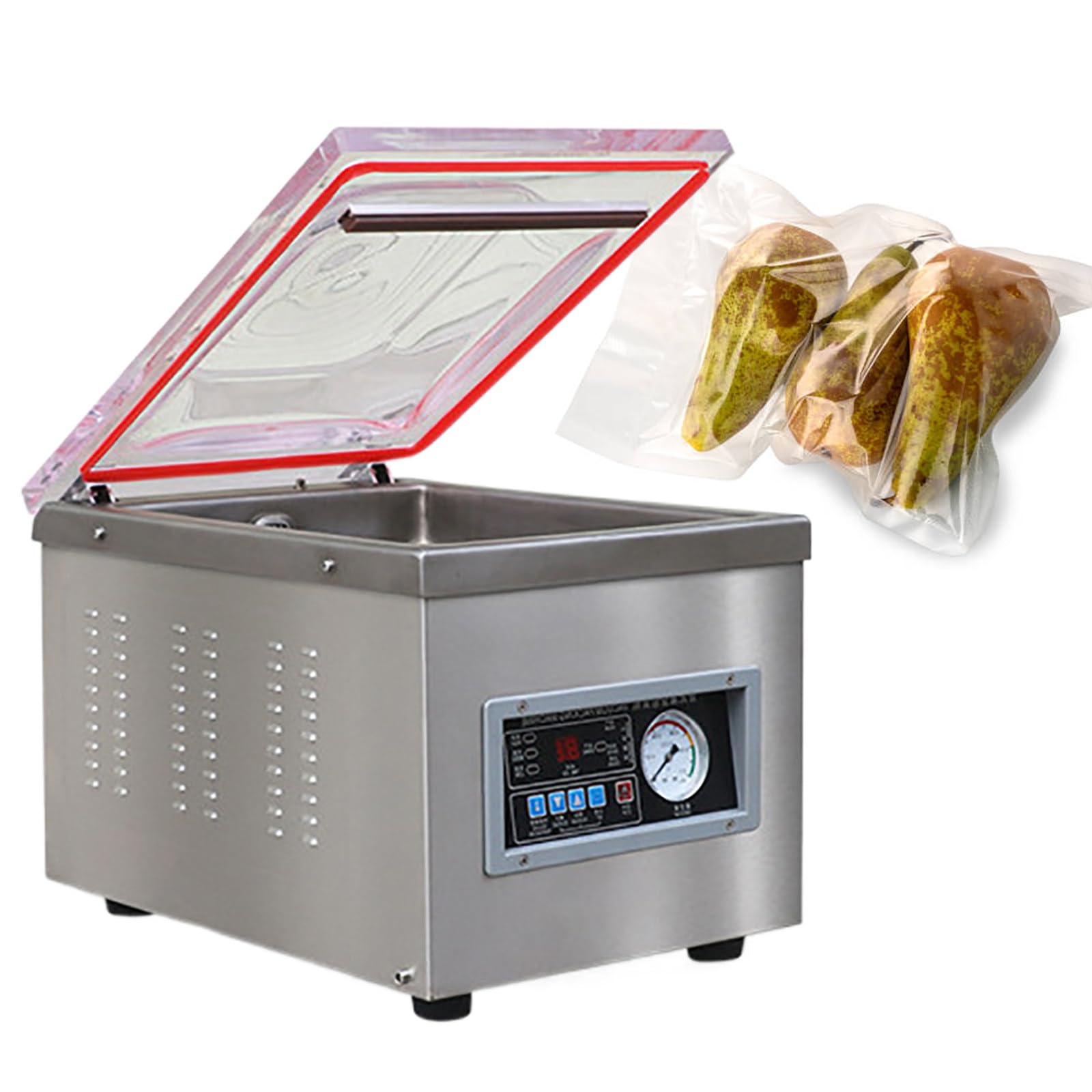 YXYLJOZ Chamber Vacuum Sealer machine, Excellent Sealing Effect with Automatic Control, Household and Commercial Vacuum Sealing Machines with Stainless Steel Structure