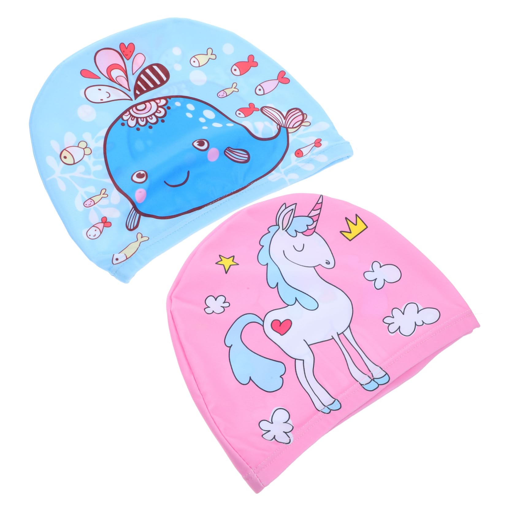 Yardwe Cuffia da Nuoto per Pannolino Cuffie da Nuoto Elastiche Piscina Cappello da Nuoto Galleggianti Cuffia da Nuoto Carina Cappello da Bagno Caps Poliestere
