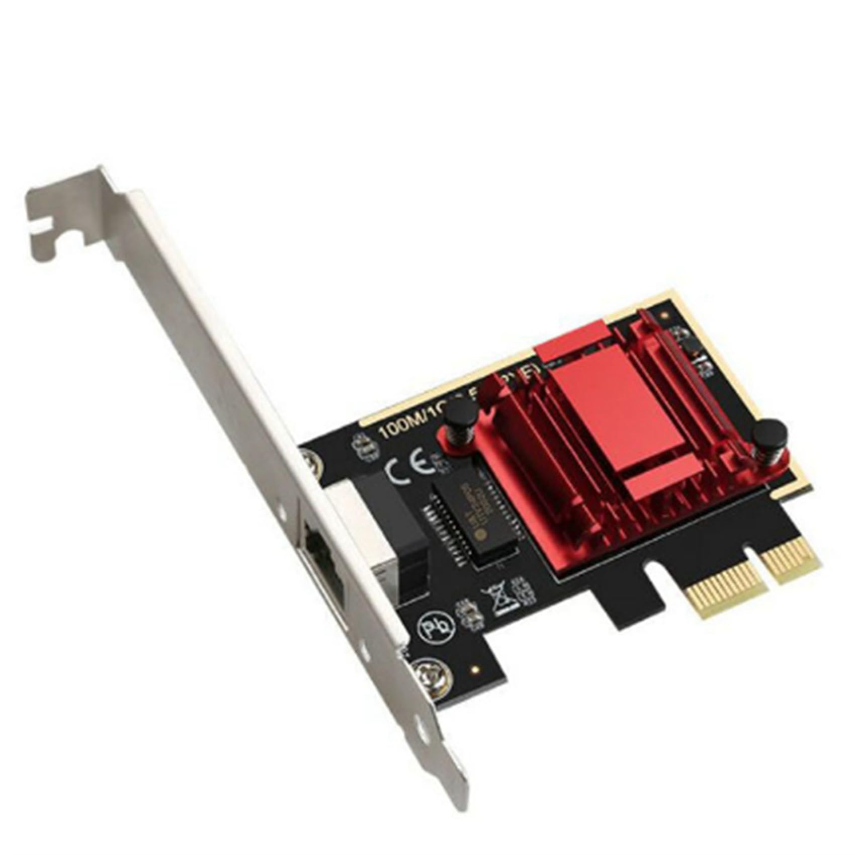 3X Scheda di Rete da 2,5 G PCI-e A RJ45 Ricevitore WiFi Scheda di Rete Gigabit Disco Ethernet 2500 Mbps 2,5 Gbps per PC