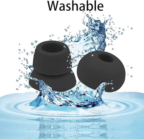 Miniatura 5 de Puntas para auriculares de repuesto, puntas de repuesto para auriculares, puntas de auriculares, cubierta de silicona para auriculares compatibles