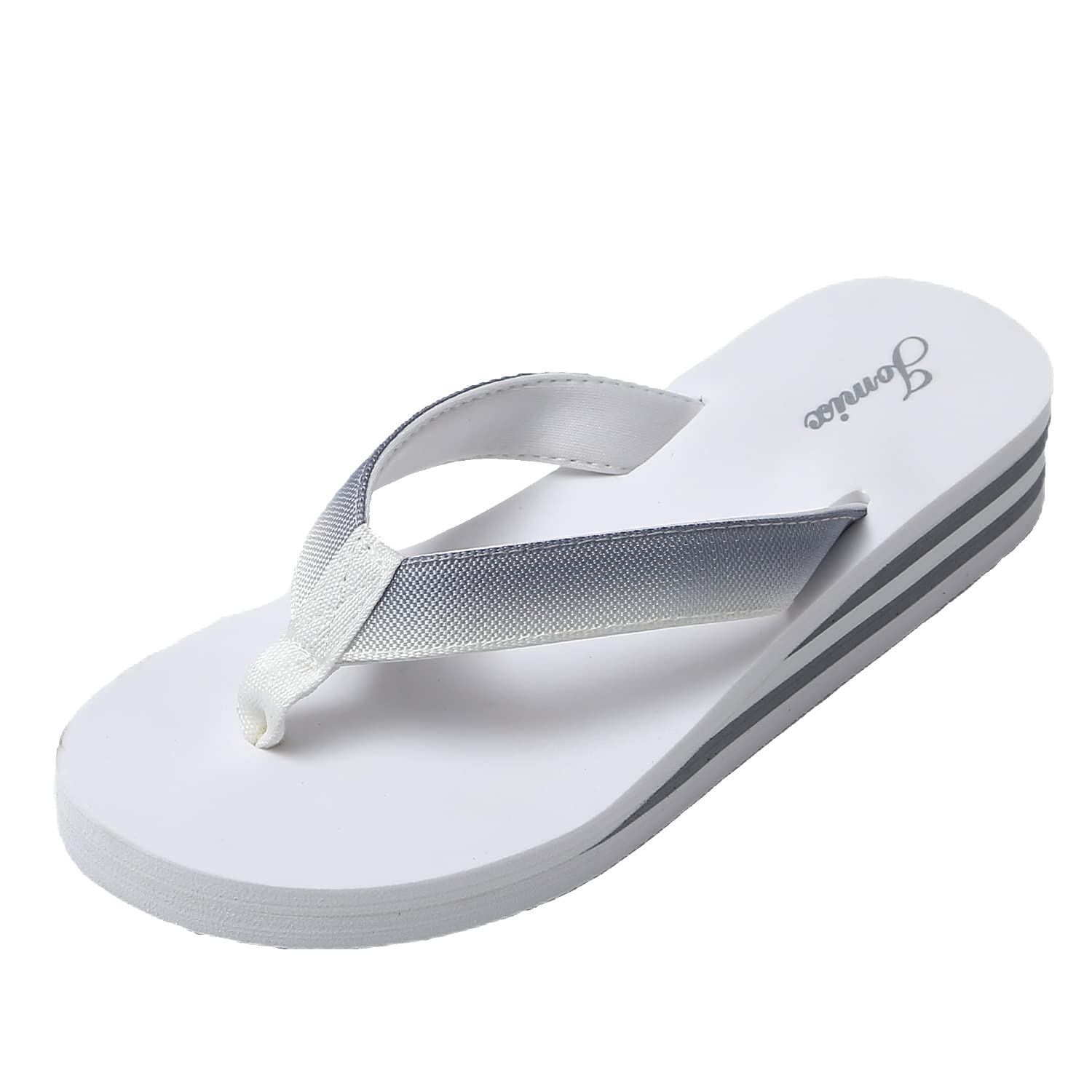 JOMIX Flip Flops Damen Leichte Zehentrenner Damen Sommer Sandalen Bunte Badelatschen Badeschlappen Meer Pool Strand Schwimmen